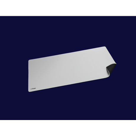 Mousepad Trust GXT 759W XXL gaming, material PET, suprafata usoara, alb