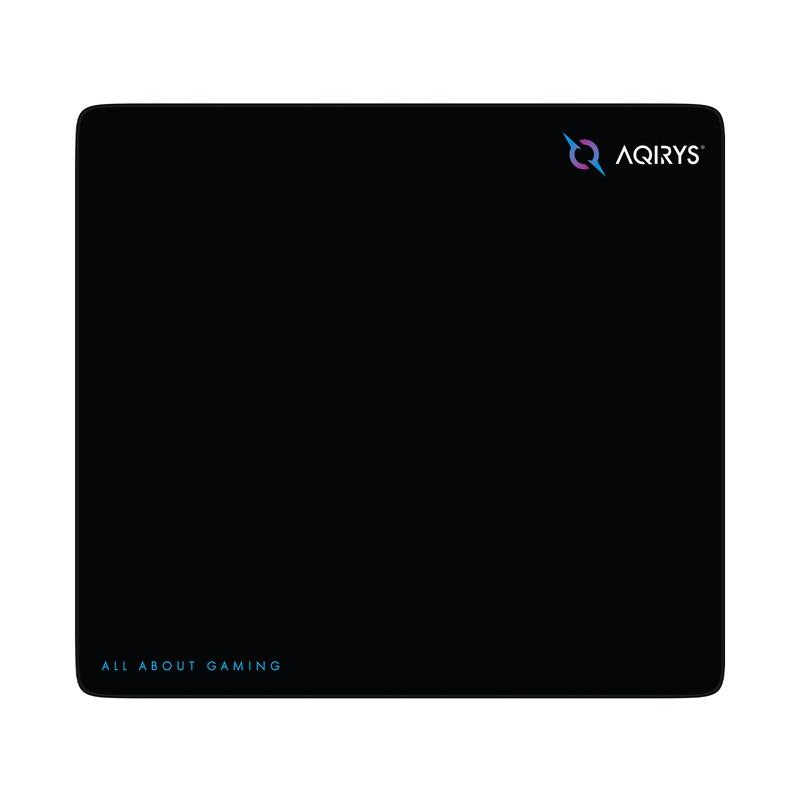Mouse Pad Gaming Aqirys, AQRYS_SINGULARMD, Microfibra, Negru