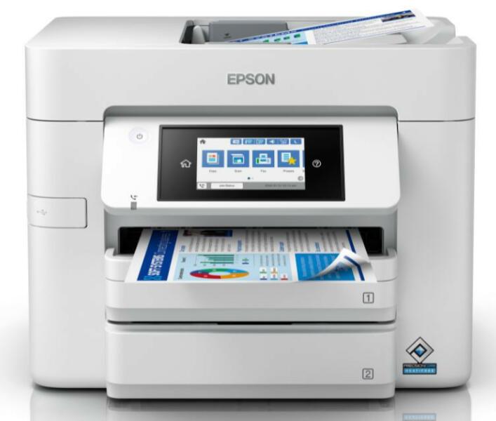 Multifunctional inkjet color Epson WF-C4810DTWF , dimensiune A4 (Printare, Copiere, Scanare, Fax), duplex, viteza 36ppm alb-negru, 22ppm color, rezolutie 4800x1200 dpi, limbaj de printare: GDI, ESC/P-R, alimentare hartie 330 coli, limbaje de printare: ESC/P-R, scanner CIS rezolutie 1200 dpi, viteza
