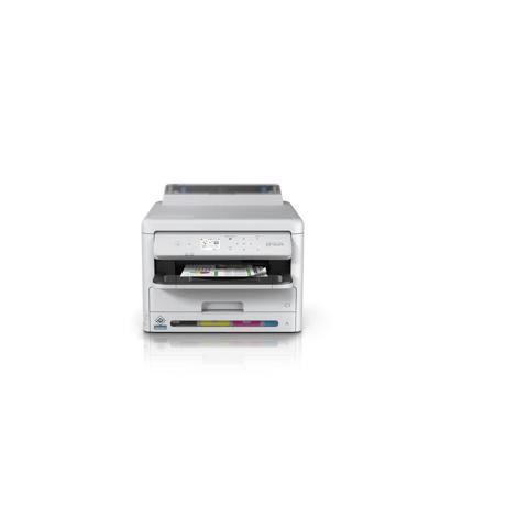 Imprimanta inkjet color Epson WorkForce Pro WF-C5390DW , dimensiune A4 (Printare),duplex, viteza 34ppm alb-negru si color, rezolutie 4.800 x 1.200 dpi, alimentare hartie 330 coli, , volum lunar printare: 75.000 pagini, Display LCD 6.1cm Interfață: WiFi, USB, Wi-Fi Direct, Interfaţă Ethernet (1000