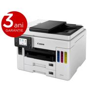 Multifunctional inkjet color CISS Canon Maxify GX7040, ( Print, Copy,Scan, Fax, Cloud), dimensiune A4 , duplex printare, ADF, viteza 24 ppm alb-negru, 15.5 ppm color, rezolutie 600X1200 dpi, alimentare hartie 250+250+100 coli, Scannet CIS, rezolutie scanare:1200x1200, 99 copii max,zoom:25%-400%