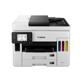 Multifunctional inkjet color CISS Canon Maxify GX7040, ( Print, Copy,Scan, Fax, Cloud), dimensiune A4 , duplex printare, ADF, viteza 24 ppm alb-negru, 15.5 ppm color, rezolutie 600X1200 dpi, alimentare hartie 250+250+100 coli, Scannet CIS, rezolutie scanare:1200x1200, 99 copii max,zoom:25%-400%