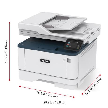 Multifunctional laser mono Xerox Workcentre B315V_DNI, (Tiparire, Copiere, Scanare, Fax),Dimensiune: A4, Viteza: 42 ppm, Duplex, Rezolutie: 600X600 dpi, Procesor: 1 Ghz, Memorie: 512mb, Alimentare cu hartie standard: 250 coli, ADF, Limbaje de imprimare: PCL 5/6, PostScript 3, Interfata: USB