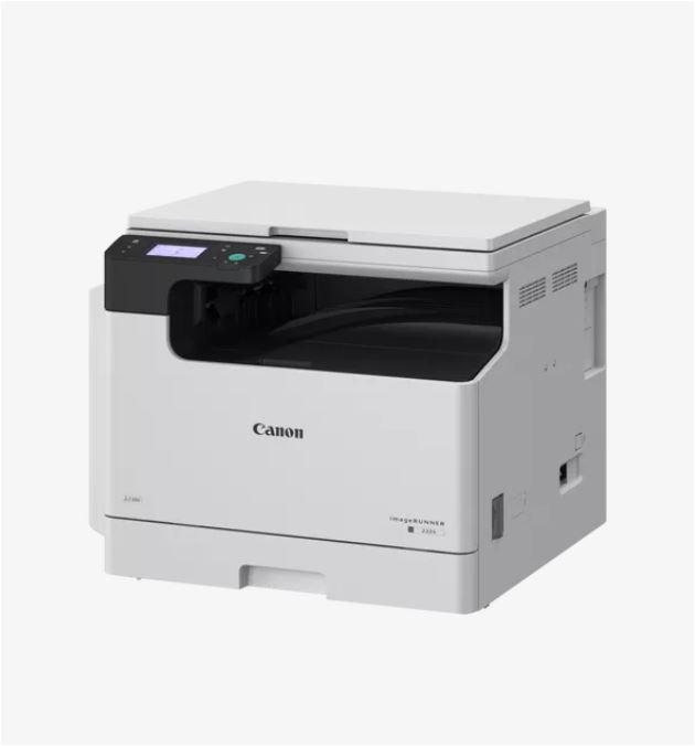 Multifunctional laser mono Canon iR2224, dimensiune A3 (Printare,Copiere, Scanare), viteza 22ppm A4 / 11ppm A3, rezolutie max600x600dpi, procesor 1.6Ghz, memorie 1 GB RAM, alimentare hartie250coli + tava universala 80 coli, limbaj de printare: UFR II Lite, PCL 6, viteza copiere 22cpm A4 / 11cpm A3