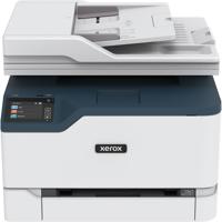 Multifunctional laser color Xerox C235V_DNI, Print/Copy/Scan/Fax, Dimensiune A4, Viteza: 22 ppm, Rezolutie Imprimare 600 x 600 dpi, calitate culoare de 4800,Copiere 600 x 600 dpi, Procesor 1 GHz Dual Core, Memorie 256 MB, Limbaje imprimate PCL® 5/6, PostScript® 3, PCLm, Interfata USB 2.0 de mare