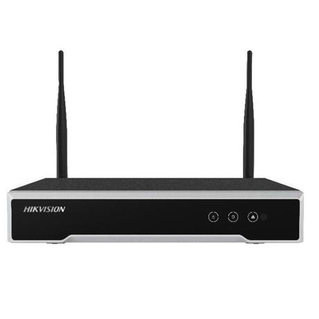 NVR 4 canale IP Hikvision DS-7104NI-K1/W/M(C), 4MP; rezolutie:4 MP/3 MP/1080p/UXGA /720p/VGA/4CIF/DCIF/ 2CIF/CIF/QCIF, Incoming/Outgoing bandwidth: 50/40 Mbps, decoding:4-ch@1080p (25 fps), 4-ch@4 MP (12 fps), compresie:H.265+/H.265/ H.264+/H.264, smart function: line crossing and intrusion
