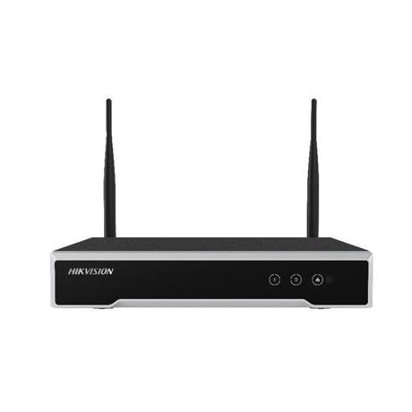 NVR 8 canale IP Hikvision DS-7108NI-K1/W/M(C), 4MP, WIFI, rezolutie:4 MP/3 MP/1080p/UXGA /720p/VGA/4CIF/DCIF/ 2CIF/CIF/QCIF, Incoming/Outgoing bandwidth: 50/40 Mbps,decoding:4-ch@1080p (25 fps), 4- ch@4 MP (12 fps), compresie:H.265+/H.265/ H.264+/H.264, smart function: line crossing and intrusion