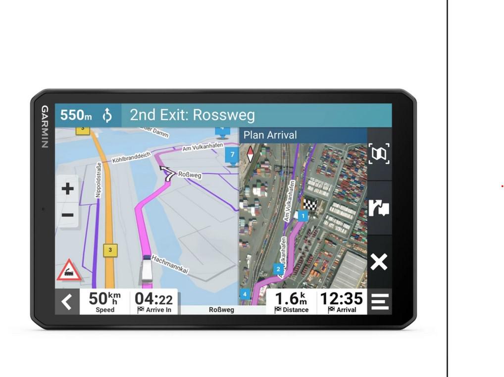 Sistem de navigatie camioane Garmin GPS Dezl LGV 810 ecran 8"