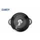 SEMIOALA FONTA EMAILATA + CAPAC 28X13 CM, 6L, MARBLE GRAY, COOKING BY HEINNER