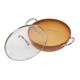 CRATITA ALUMINIU+CAPAC 28x7.5 CM, 3.7L, CERÂMICA DO BRAZIL, COOKING BY HEINNER