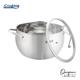 SEMIOALA INOX+CAPAC 24X13.5 CM, 6L, NICOLAI TAND, ORIGINI, COOKING BY HEINNER