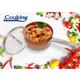 CASEROLA ALUMINIU + CAPAC 16x7.5 CM, 1.2L, CERÂMICA DO BRAZIL, COOKING BY HEINNER