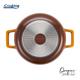 CRATITA ALUMINIU TURNAT + CAPAC 26x8 CM, 3.4L, NICOLAI TAND, ORIGINI, COOKING BY HEINNER