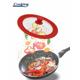 CAPAC STICLA CU MARGINE DIN SILICON AJUSTABILA PE 3 DIMENSIUNI 16/18/20 CM, COOKING BY HEINNER