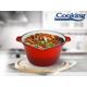 CEAUN DIN  FONTA EMAILAT, 22 X 13 CM , 3L, COOKING  BY HEINNER