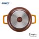 SEMIOALA ALUMINIU TURNAT + CAPAC 26x12.5 CM,5.8L, NICOLAI TAND, ORIGINI, COOKING BY HEINNER