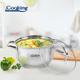 SEMIOALA INOX+CAPAC 18 X 10.5 CM, 2.6 L, AMIRA, COOKING BY HEINNER