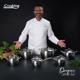 SEMIOALA INOX+CAPAC 24X13.5 CM, 6L, NICOLAI TAND, ORIGINI, COOKING BY HEINNER
