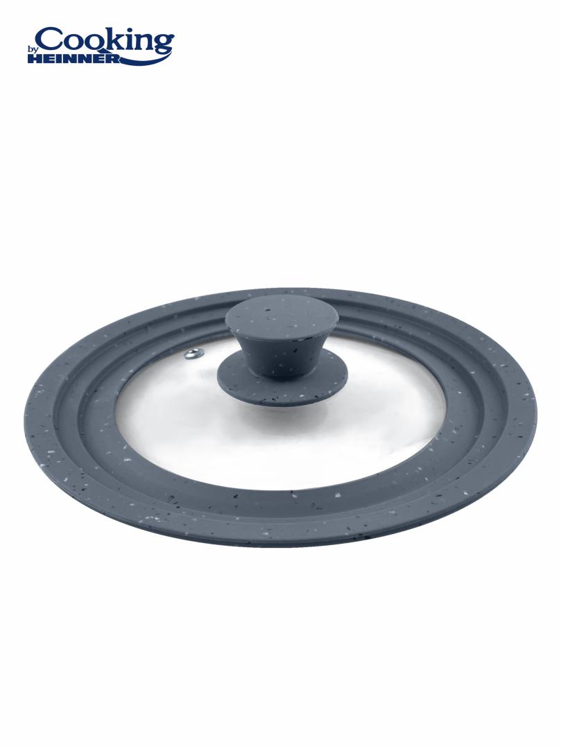 CAPAC STICLA CU MARGINE DIN SILICON AJUSTABILA PE 3 DIMENSIUNI 28/30/32 CM, COOKING BY HEINNER