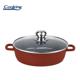 CRATITA ALUMINIU+CAPAC 24X6.5CM, 2.6L, CALABRIA, COOKING BY HEINNER