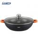 CRATITA ALUMINIU+CAPAC 32X8.5CM,5.5L,DARK LINE, COOKING BY HEINNER