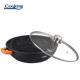 CRATITA ALUMINIU+CAPAC 32X8.5CM,5.5L,DARK LINE, COOKING BY HEINNER