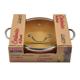 CRATITA ALUMINIU+CAPAC 28x7.5 CM, 3.7L, CERÂMICA DO BRAZIL, COOKING BY HEINNER