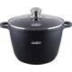OALA ALUMINIU TURNAT+CAPAC, 28 cm x 20 cm , 10 L, DARK LINE, COOKING  BY HEINNER
