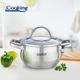 SEMIOALA INOX+CAPAC 18 X 10.5 CM, 2.6 L, AMIRA, COOKING BY HEINNER