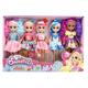 SET 5 PAPUSI, SWEETYZ, 23 CM