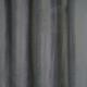 Set 2 draperii catifea 140x270 cm - Gri