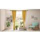 Set 2 draperii catifea 140x270 cm - Galbene