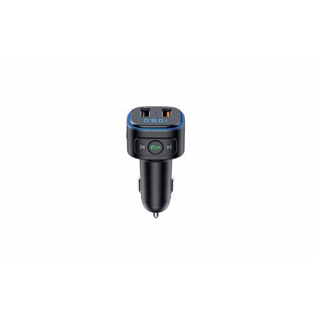 Modulator FM Serioux ABFM46, Bluetooth 5.0 , raza actiune de până la 5 m, voltaj intrare: 1x DC 12V/24V, 2 porturi USB: 1 X USB QC3.0 1 x USB audio (pana la 32 GB), format muzica: MP3/WMA/WAV, frecvența FM: 87.5MHz - 108.0MHZ , microfon incorporat, functii:răspunde/respinge/handsfree/reapelare