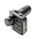 Modulator FM Serioux AMFM15, Bluetooth V5.0, conectare automată, raza de actiune de până la 5 metri, voltaj intrare: DC 12/24V, ieșire 5V 2.4A max., frecvența FM: 87.5MHz - 108.0MHZ, format muzica: MP3/WMA/WAV, USB audio (pana la 32 GB), slot MicroSD (pana la 32 GB), AUX, microfon incorporat