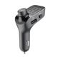 Modulator FM Serioux AMFM15, Bluetooth V5.0, conectare automată, raza de actiune de până la 5 metri, voltaj intrare: DC 12/24V, ieșire 5V 2.4A max., frecvența FM: 87.5MHz - 108.0MHZ, format muzica: MP3/WMA/WAV, USB audio (pana la 32 GB), slot MicroSD (pana la 32 GB), AUX, microfon incorporat