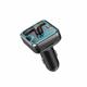 Modulator FM Serioux AMFM45, Bluetooth V5.0, conectare automată, raza de actiune de până la 5 metri, voltaj intrare: DC 12/24V, ieșire: USB QC3.0, frecvența FM: 87.5MHz - 108.0MHZ, format muzica: MP3/WMA/WAV , USB audio (pana la 32 GB), slot MicroSD ( pana la 32 GB), microfon incorporat , functii