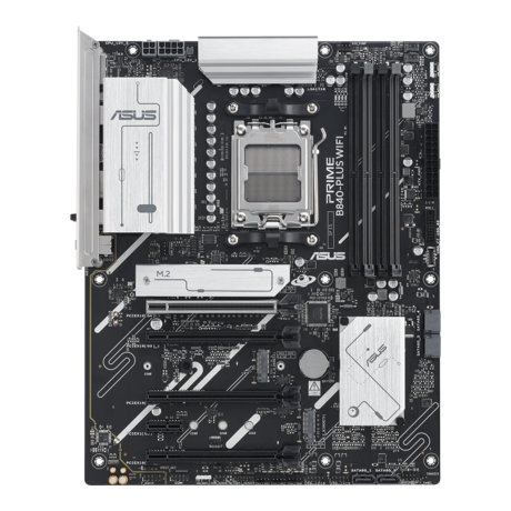 Placa de Baza ASUS PRIME B840 PLUS WIFI AM5, 4x DDR5, 1x DP 1x HDMI, 2x PCIE 4.0 x16, 3x PCIE 3.0 x16 1x PCIE 3.0 x1, 3x M.2, 4x SATA 6GB/s, ATX