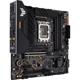 Placa de baza Asus TUF GAMING B660M-PLUS WIFI D4  Intel® B660 (LGA 1700) mATX motherboard, 10+1 DrMOS Power stages , PCIe 5.0 support, DDR4 5333 (OC), Dual PCIe 4.0 M.2 Slots with Flexible Heatsink, Intel® Wi-Fi 6, Realtek 2.5Gb Ethernet, Rear USB 3.2 Gen 2x2 Type-C®, Front USB 3.2 Gen 1 Type-C®