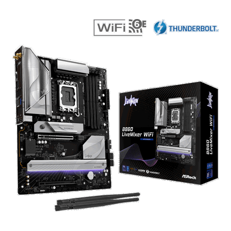 Placa de Baza ASROCK B860 LIVEMIXER WIFI LGA1851