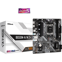 Placa de baza ASROCK B650M-H/M.2+, 2x DDR5, AMD B650, 1x HDMI 1x DP, 1x PCIE x16 2x PCIE x1, 1x M.2