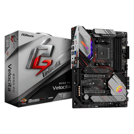 Placa de baza AsRock B550 PG VELOCITA, Socket AM4