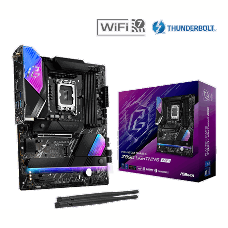 Placa de Baza ASROCK PHANTOM GAMING Z890 LIGHTNING WIFI LGA1851