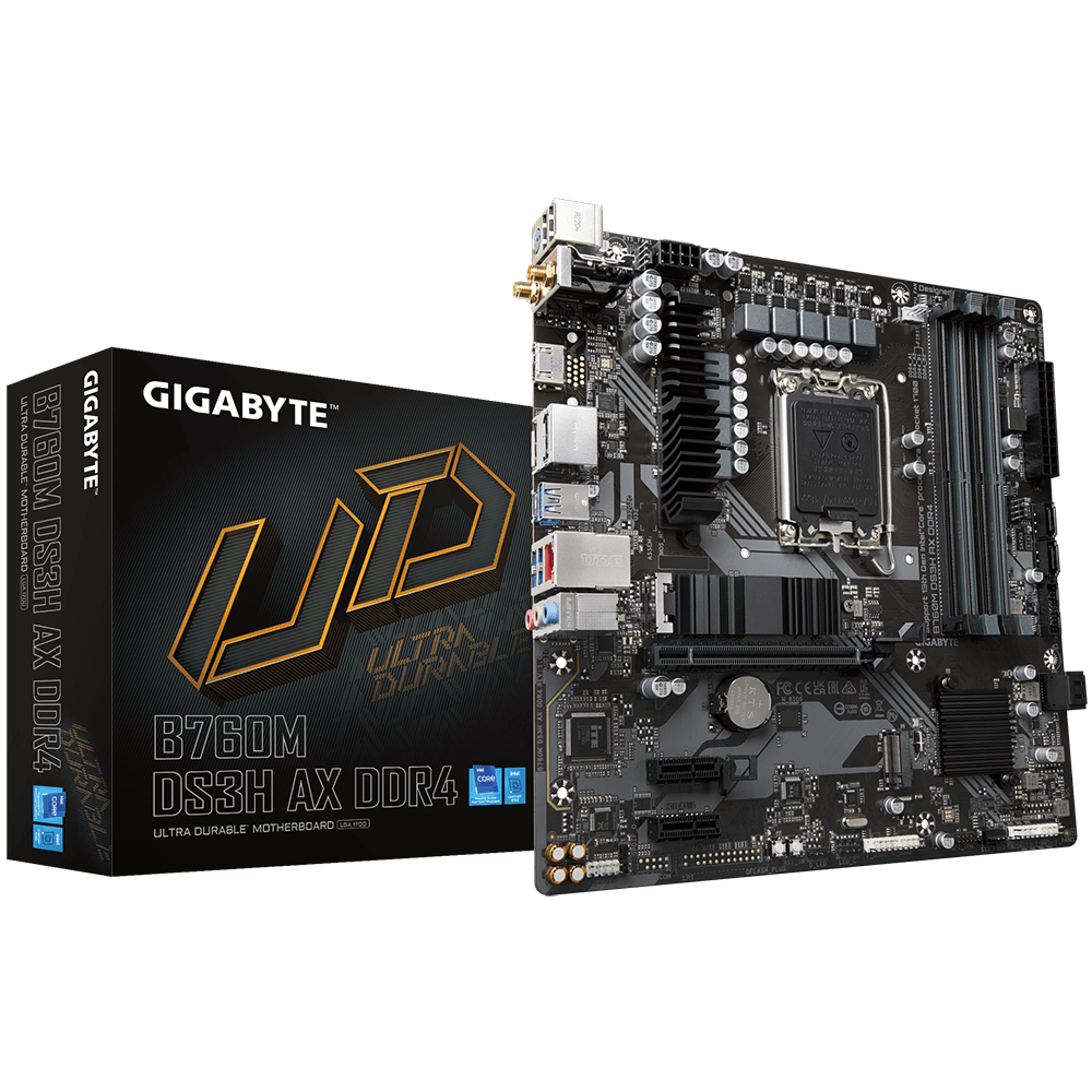 Placa de baza Gigabyte B760M DS3H AX DDR4 LGA1700