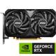 Placa Video MSI GEFORCE RTX 4060 VENTUS 2X BLACK OC 8GB GDDR6 128 bit, 3x DP 1x HDMI