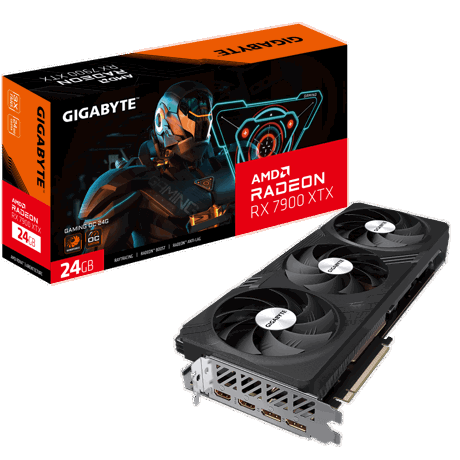 Placa video Gigabyte Radeon RX7900 XTX GAMING OC 24G