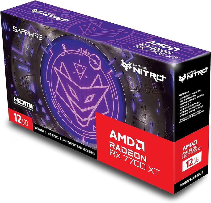 GPU AMD Radeon™ RX 7700 XT
