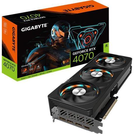 Placa Video GIGABYTE GEFORCE RTX 4070 GAMING OC V2 12G GDDR6X 192 bit PCIE 4, 3x DP 1x HDMI