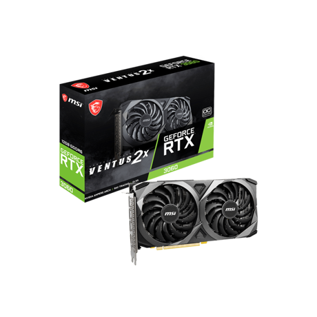 Placa video MSI GeForce RTX 3060 VENTUS 2X 12G OC