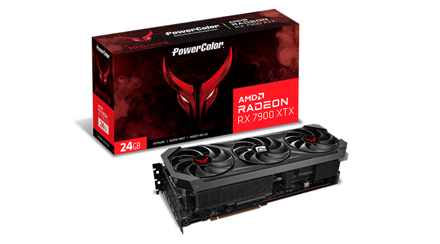 PowerColor Radeon RX7900 XTX RED DEVIL OC 24GB