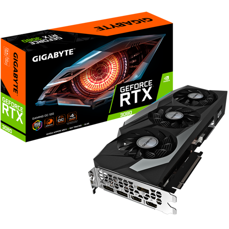Placa video Gigabyte RTX 3080 GAMING OC 12G LHR